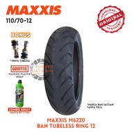 Maxxis M6220 110/70-12 Ring 12 110/70 Tubeless Motorcycle Tire Fazzio