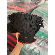 36 pairs of foam fabric labor protection gloves - black-gray foam fabric gloves for gardening labor 