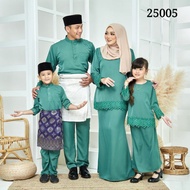 baju kurung Baju Set Family Sedondon Raya Baju Melayu Baju Kurung Moden Baju Kurung Budak Perempuan 