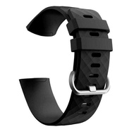 Silicone Watch Band Straps for Fitbit Charge 3/4 Smart Bracelet Wristband Sport Replacement Wrist Band for Fitbit Charge 4 Watch