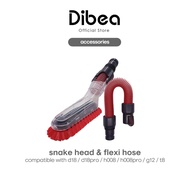 Dibea Flexi Hose + Snake Head Brush | Compatible with D18/D18 Pro/H008/H008 Pro/G12/T8
