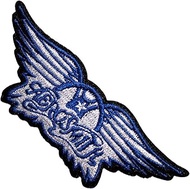 Aerosmith Wings Blue Woven Patch Size One Size