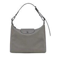 Priority delivery Longchamp bag lepliagextra Ladies Leather Black Crescent Handbag