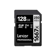 Original Lexar 1667x V60 250MB/s Flash Memory sd cards 64gb 128GB UHS-II U3 Card high speed 256GB SD