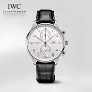 Iwc IWC Watch IWC Portugal Series Chronograph Watch Swiss Watch Men Silver Plated/Gold