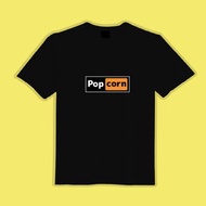 PORNHUB 惡搞 二創 衣服 T恤 黑T 童裝 短袖 純棉 上衣 涼感衣