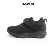XES 33 32 full black school shoes
