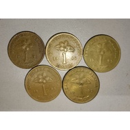 Malaysia Duit Syiling lama RM 1 Old Coin