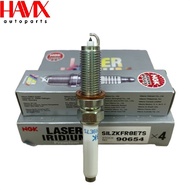 NGK Laser Iridium Spark Plug Jack 14 - Thread 12 - Length 26.5 (Straight Porcelain) For High Model M