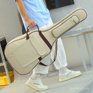 Waterproof Wooden Backpack Guitar Qin Bag Thickened Acoustic Guitar Anti-Collision 137cm Bag Double 