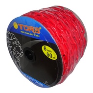 MERAH Tora PVC Chain 6 MM x 50 Meters Red - PVC Chain