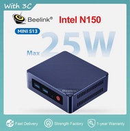 Beelink Mini S13 Intel Twin Lake N150 Mini PC  DDR4 3200Mhz 16G 500G SATA3 SSD Desktop Office MINI P