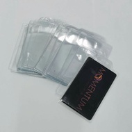 Plastik id card - name tag ukuran 6 x 9 cm. Posisi berdiri - harga utk