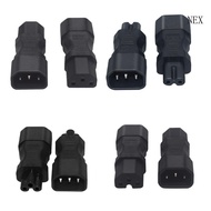 NEX Portable Male to Female C14 to C13 Adapter C14 to C15 C14 to C5 C14 to C7 Power Cable Adapter Tr