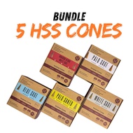 HSS Pure Incense Cone Bundle of White Sage, Palo Santo, Mix Palo Sage, Dragon Blood Sage and Blue Sa