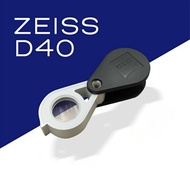 Carl Zeiss Optics D40 10x Jeweler Magnifier Professional Diamond Gemstone Aplanatic Achromatic Pocke
