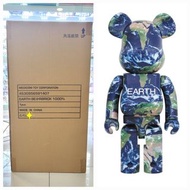 全新現貨 實體店 bearbrick be@rbrick earth 地球 1000 1000% 1000％