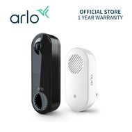 Arlo Wireless Video Doorbell &amp; Chime Bundle ( AVD2001B + AC2001 )