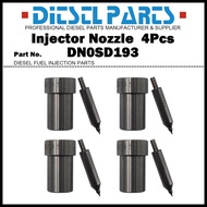 4Pcs Diesel Fuel Injector Nozzle DN0SD193 0434250063 for KIA Besta Sportage 2.2d