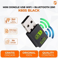 2 in 1 Mini USB WiFi Bluetooth Dongle 802.11AC 600 Mbps Dual Band K605