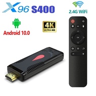 NEW 2023 Mini TV Stick X96 S400 Allwinner H313 Android 10 100M 2.4G WiFi Set Top Box 4K ANDR Media Player 2GB 16GBOID