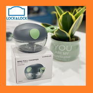 Cối xay tỏi ớt Lock & Lock CKS321GRN 3 lưỡi dao thép - cối băm nghiền hành tiêu gia vị mini hình chú