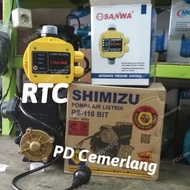 Pompa air pendorong otomatis shimizu 125 watt booster pump shimizu