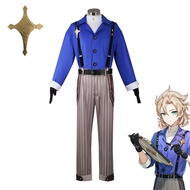 Genshin Impact cos Morning Light Collaboration Albedo New Model cosplay Costume Xumi Game Anime Cost