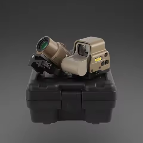 Holographic Collimator Sight 558 G33/G43 CompatibilityTactical Precision Red-Green Dot 3X Magnifier 
