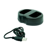 Kingma Dual Battery Charger with USB Cable Sony FW-50 A6000 A6300,