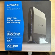 Linksys AX1800 WiFi 6 Router 路由器 E7350 , 原裝正貨!! 12個月門市保養