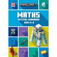 Minecraft Maths Ages 5-6 Official Workbook-Education Collins KS1 Paperback