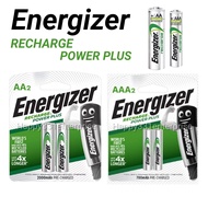 ENERGIZER Recharge Battery POWER PLUS AA HR6 2000mAh 1.2v / AAA HR03 700mAh 1.2v NIMH Battery Rechargeable Nimh Bateri