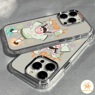 Biye girl Mobile Phone Case Clear Metal Photo Frame iPhone 11 For 11 12 13 14 15Pro MAX X XS XR 6 7 