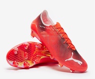 【ของแท้อย่างเป็นทางการ】Puma Ultra SL X RIMAC FG/สีแดง Mens รองเท้าฟุตซอล - The Same Style In The Mall-Football Boots-With a box