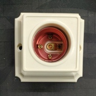 E27 SQUARE LAMP FITTING CEILING MOUNT