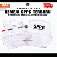 KEMEJA National Nutrition Body SPPG Shirt Free Name & Position Can Be Customized Location Foundation