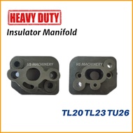 Heavy Duty TU26 Insulator Carburetor Manifold TL20 TL23 TL26 TB26 Knapsack Sprayer