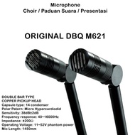 Mic Choir Dbq M621 Floor Stand Microphone Paduan Suara Speech Original