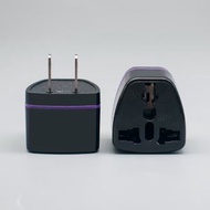 G18 黑色/白色 隨機發 美規轉英規轉換頭一個裝 純銅 好質素 安全保證 旅行轉換插頭, 英國三脚轉換到美國/中國大陸/日本/台灣.轉換插頭  美標轉換頭 三腳適配器 三腳電源轉換頭 三腳電源轉換器