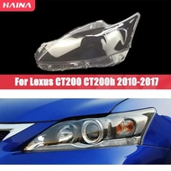 Headlight Cover Lens For Lexus CT200 CT200h 2012-2017 Car Front Clear Headlamp Shell Transparent Lam