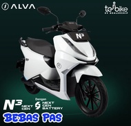 ALVA N3 NEXT GEN Sepeda Motor Listrik Berlangganan Baterai Sewa - Jabodetabek