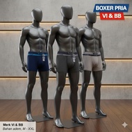 KATUN Vi&BB Men's Boxer Briefs Original Men's Boxer Briefs Premium Soft Cotton Material Contents 3 P