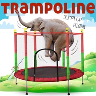 ..S TRAMPOLINE Jump Bed For Kids Jumping On Play Size 140cm x 122cm Baby