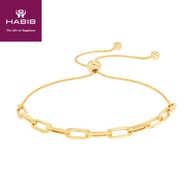 HABIB Presillia Bolo Bracelet, 925 Silver