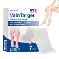 VeinTarget Microdarts Patch, Professional Varicose Veins Treatment for Legs Patch, Gfuel Vein Target