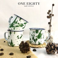 Mug Enamel Blirik 7Cm / Mug Jadul Burik 7Cm Murah- FAMILY GROSIR