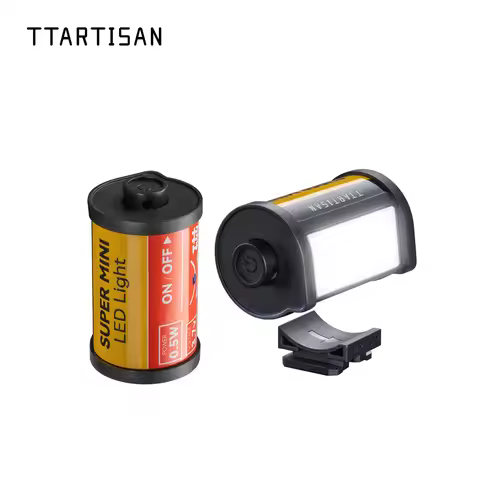 TTARTISAN Fill Light Video Light Magnetic Mount Reteo Film Style Mini LED Light 0.5W 3000/4500/6000K