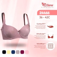 Elena BIG Size Bra BH Large Cup E 28740 / 24466 - Size (36C-42C) Large C Cup Thin Foam Wire 3 Hooks