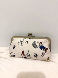 ⭐️特價 🎀 Handmade bag / wallet  👛 Snoopy 日本布 口金包 / 長銀包